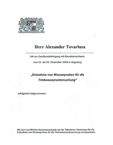 Trinkwasserhygiene